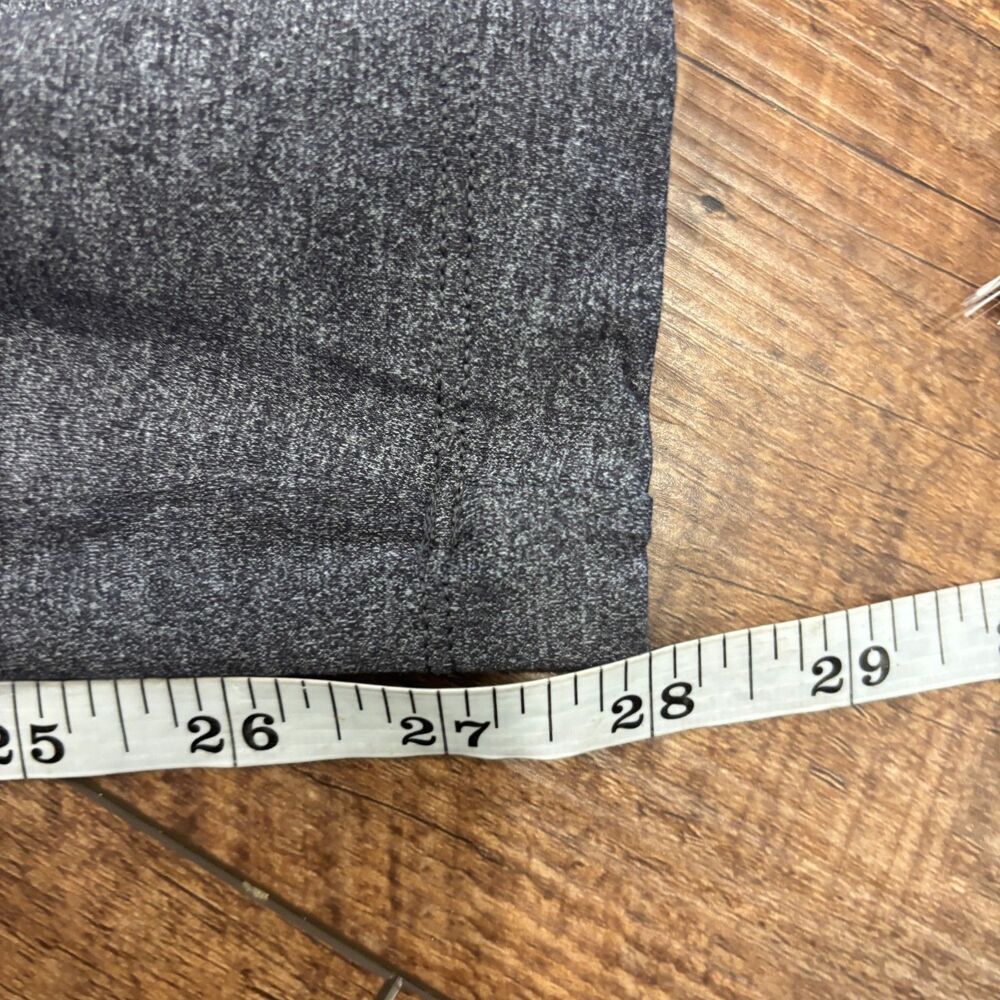 Lululemon Women’s On The Fly Pant Heathered Black Gray Size 6 EUC Stretch W5ASSS - Picture 7 of 8